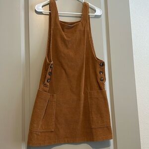 Corduroy women’s overall dress